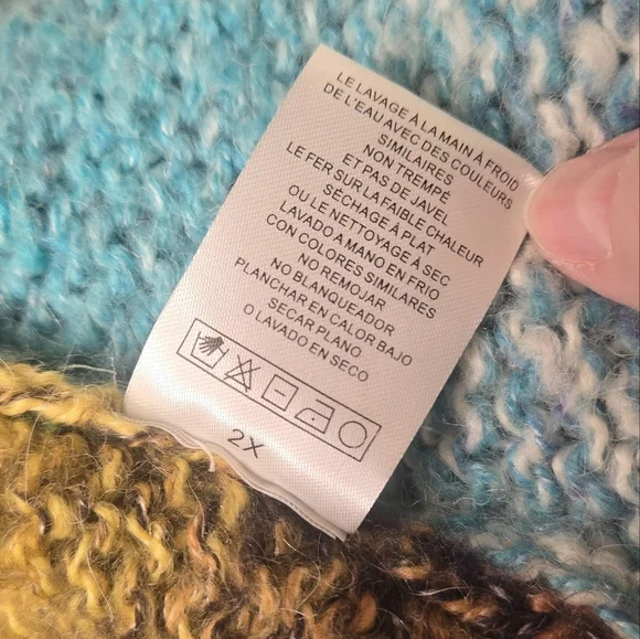 Greylin For Anthropologie Natalia Fringed Cardigan Size 2X - Picture 12 of 12